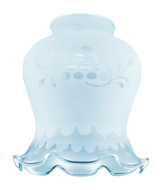 Westinghouse Vase White Glass Lamp Shade 1 pk (Pack of 6)