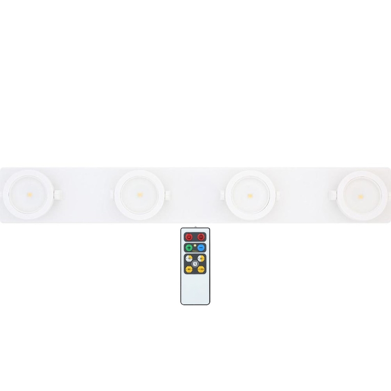 Rite Lite 15.75 in. L White Battery Powered LED Strip Light 70 lm