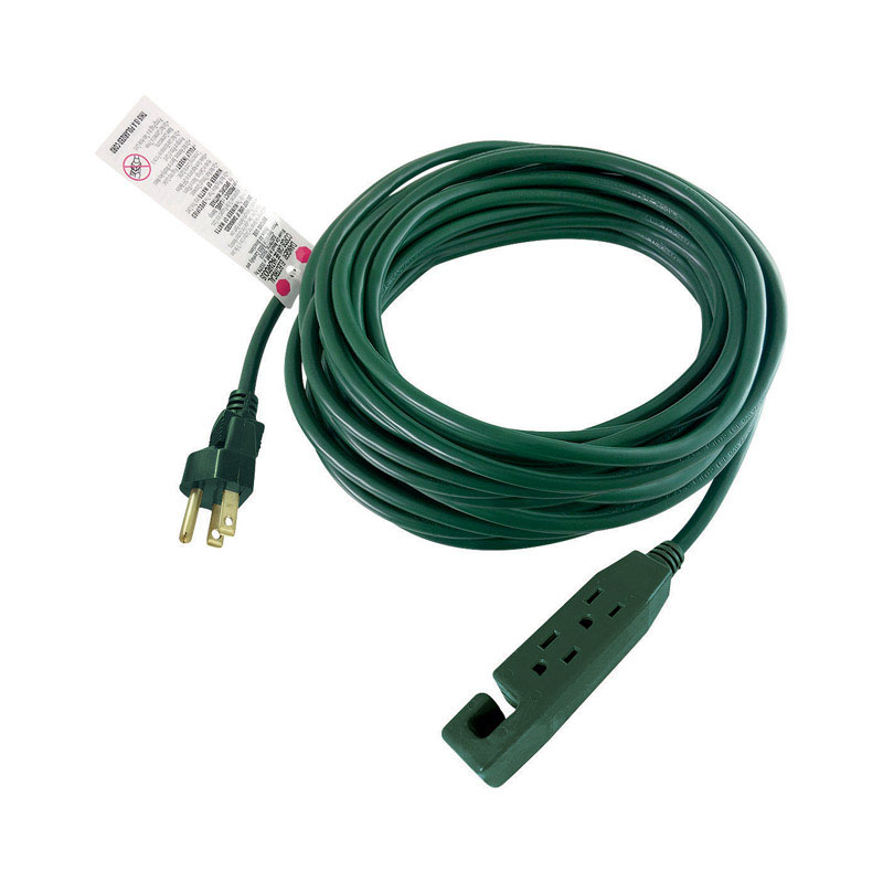 Projex Outdoor 50 ft. L Green Extension Cord 16/3 SJTW