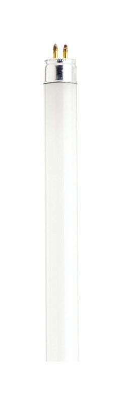 Satco 8 W T5 0.63 in. D X 11.91 in. L Fluorescent Bulb Cool White Linear 4000 K 1 pk (Pack of 10)