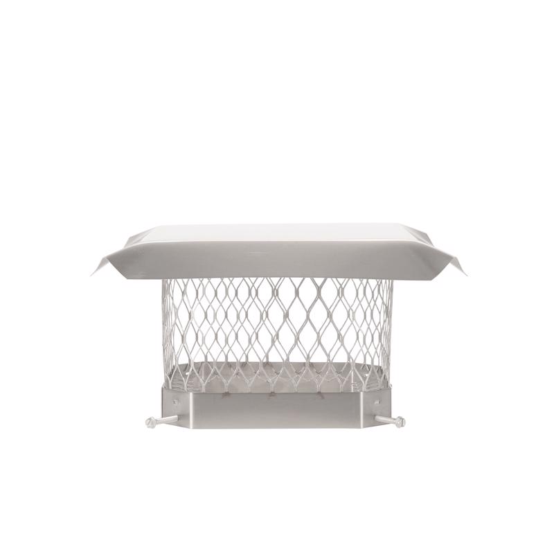 HY-C Shelter various in. Galvanized Stainless Steel Chimney Cover