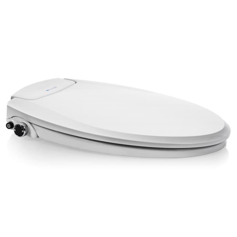 Brondell Swash Ecoseat White Round Bidet Toilet Seat