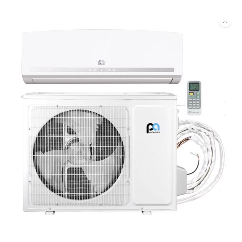Perfect Aire 4th Generation 1 Zone 12000 BTU 22 SEER Quick Connect Ductless Mini Split System