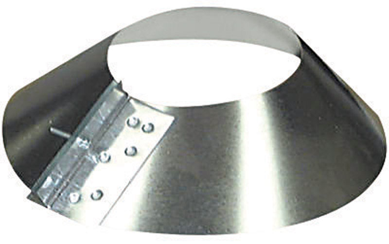 Imperial 3 in. D 26 Ga. Galvanized Steel Storm Collar (Pack of 6)