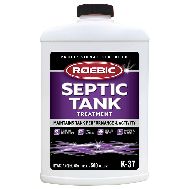 Roebic Liquid Septic System Treatment 32 oz oz (Pack of 4)