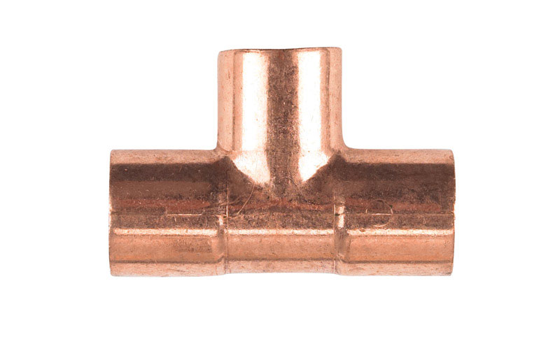 NIBCO 3/4 in. Sweat X 3/4 in. D Sweat Copper Tee 1 pk (Pack of 10)