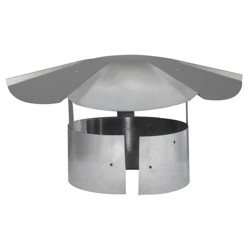 Imperial 7 in. Galvanized Steel Chimney Cap (Pack of 4)