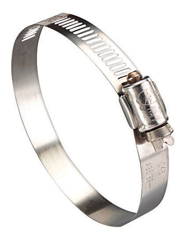 Ideal Tridon 5/16 in. 7/8 in. SAE 6 Silver Hose Clamp Stainless Steel Marine (Pack of 10)