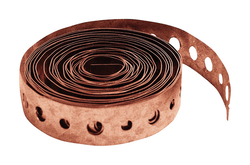 Sioux Chief 3/4 in. Copper Plated Metal Hanger Strap (Pack of 10)