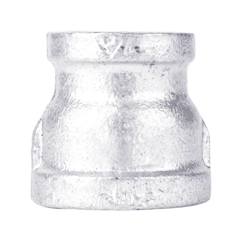 STZ Industries 3/4 in. FIP each X 1/2 in. D FIP Galvanized Malleable Iron Reducing Coupling (Pack of 5)