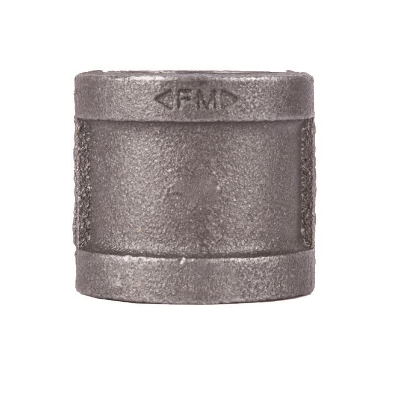 STZ Industries 3/4 in. FIP each X 3/4 in. D FIP Black Malleable Iron Coupling (Pack of 5)