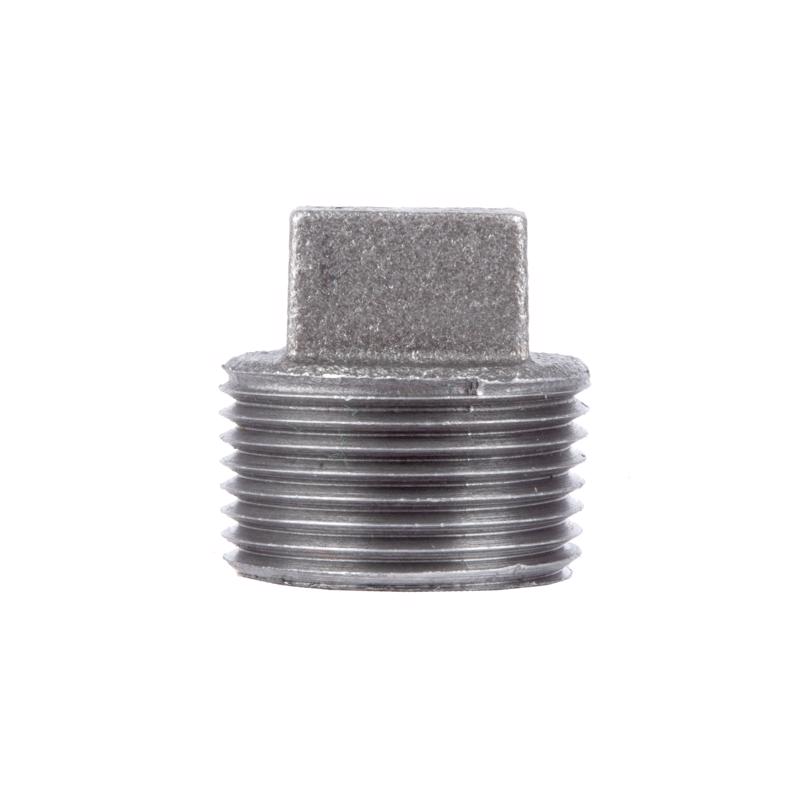 STZ Industries 1/2 in. MIP each Black Malleable Iron Plug (Pack of 5)
