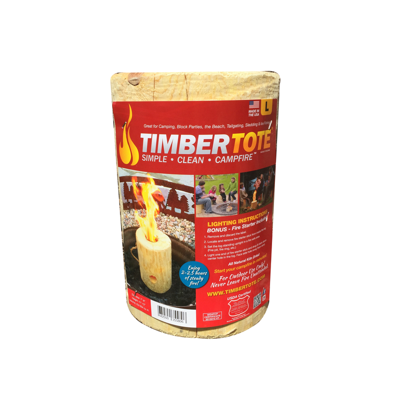 TimberTote Kiln Wood Firewood 2-2.5 hr 1 pk