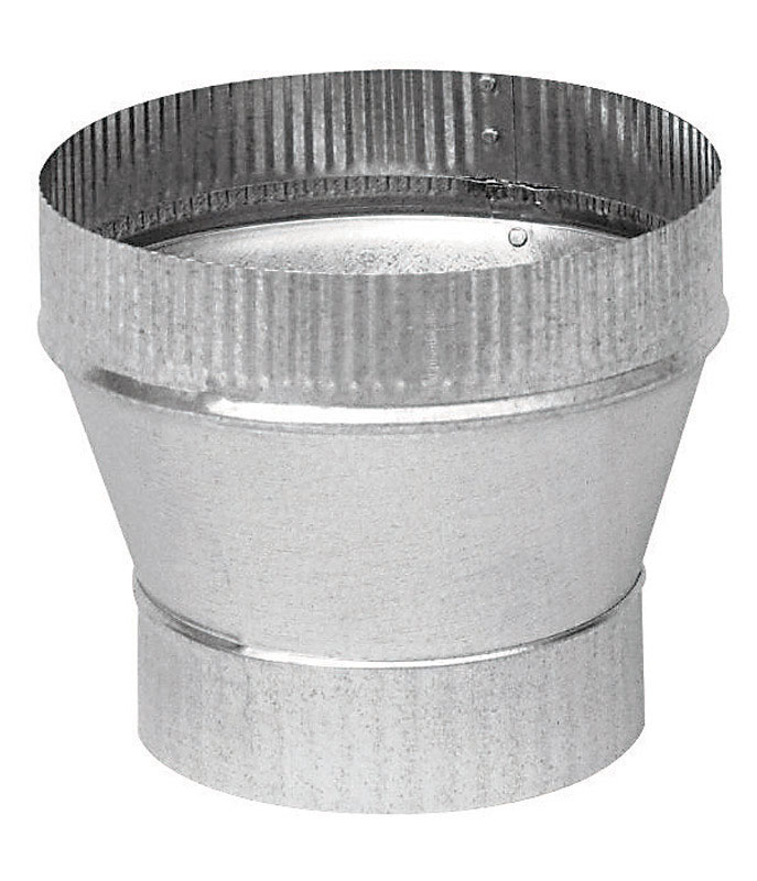 Imperial 8 in. D X 9 in. D Galvanized Steel Stove Pipe Increaser (Pack of 8)