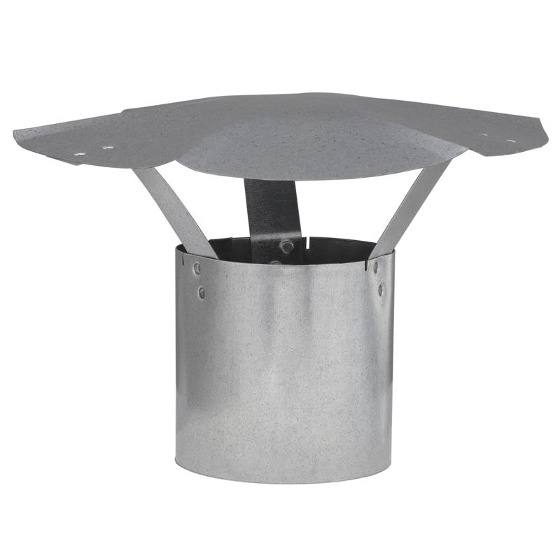 Imperial 3 in. D Galvanized Steel Rain Cap (Pack of 10)