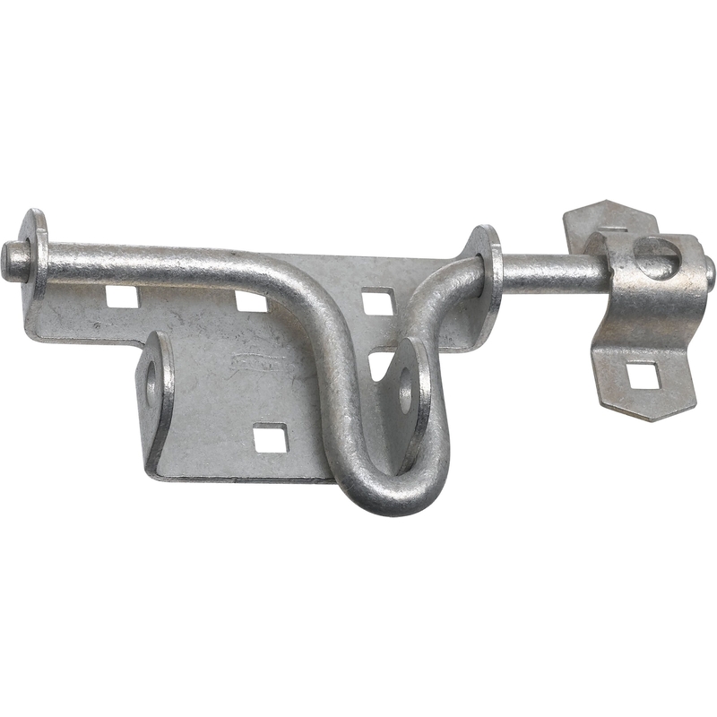 National Hardware 6.19 in. H X 6 in. W Galvanized Steel Sliding Bolt Door/Gate Latch