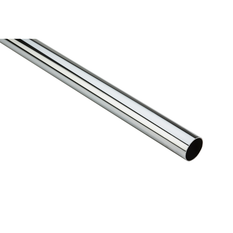 National Hardware 72 in. L X 1.32 in. D Chrome Steel Heavy Duty Closet Rod (Pack of 6)