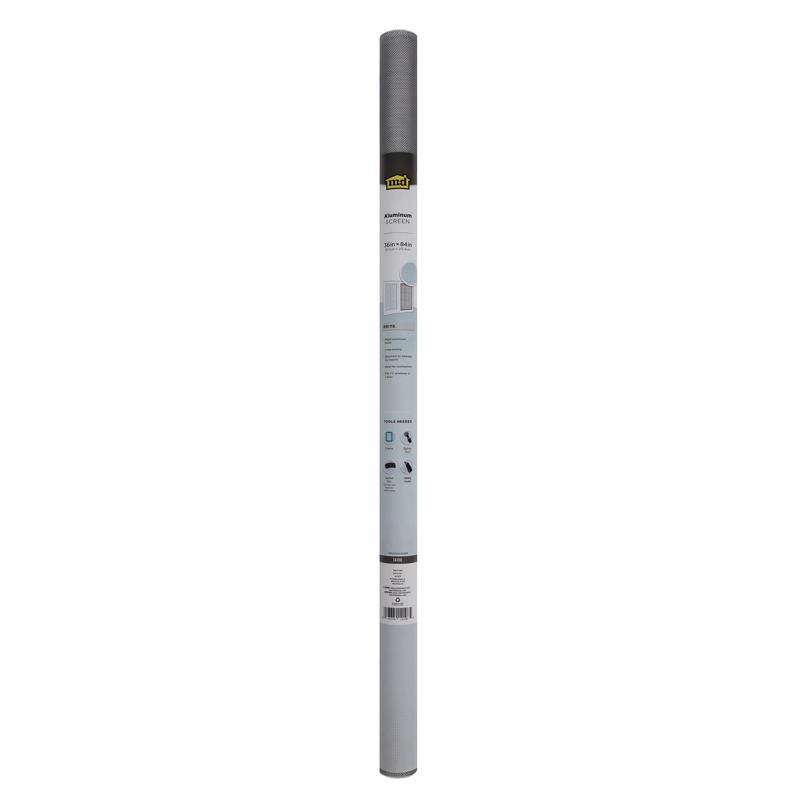 M-D Building Products Brite Aluminum Door and Window Screen 36 in. W X 84 in. L 1 pk (Pack of 8)