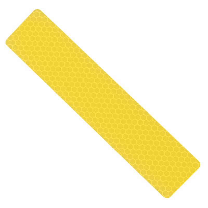 HILLMAN 1.3 in. W X 6 in. L Yellow Reflective Safety Tape 1 pk (Pack of 6)