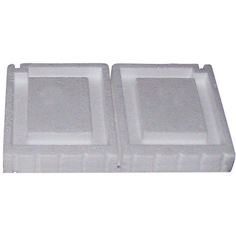 Frost King 7.75 in. H X 6.5 in. W White Polystyrene Foundation Vent