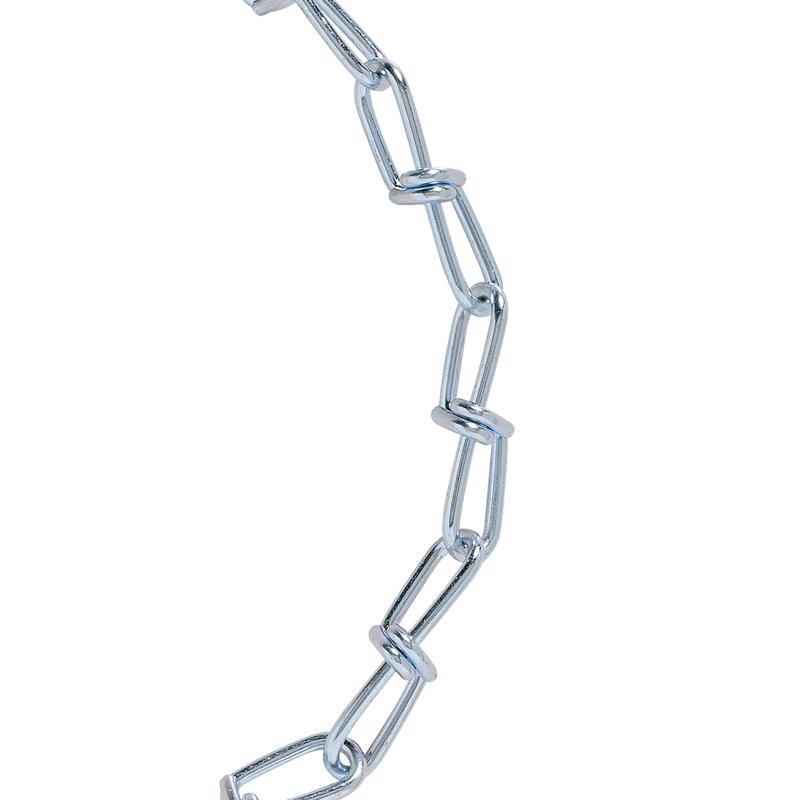 Koch Industries 4/0 Sizes Double Loop Carbon Steel Chain .15 in. D X 100 ft. L