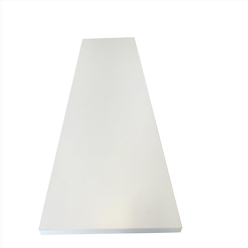 ATC 0.63 in. H X 10 in. W X 47.6 in. D White Wood Shelf Board (Pack of 5)