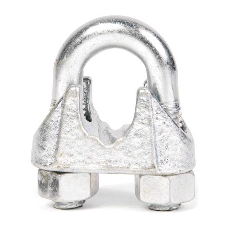 Koch Industries Zinc-Plated Forged Steel Wire Rope Clip (Pack of 20)