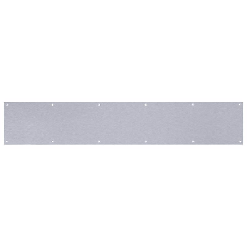 Tell 6 in. H X 34 in. L Satin Stainless Steel Kickplate