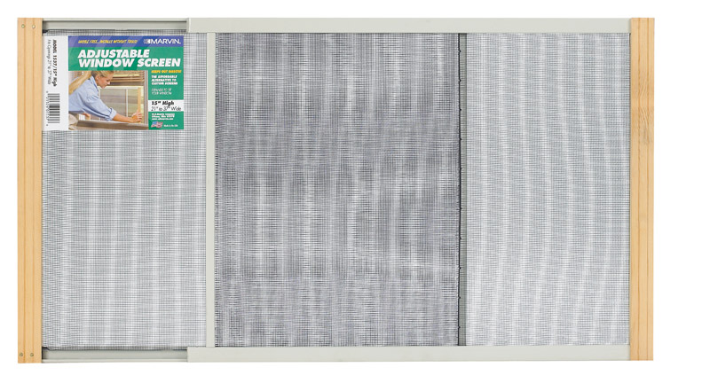 Frost King WB Marvin 21 37 in. W in. Steel Adjustable Window Screen (Pack of 6)