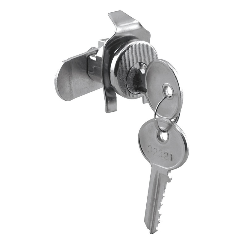 Prime-Line Brushed Nickel Steel Counter Clockwise Mailbox Lock For Cutler Locks 2