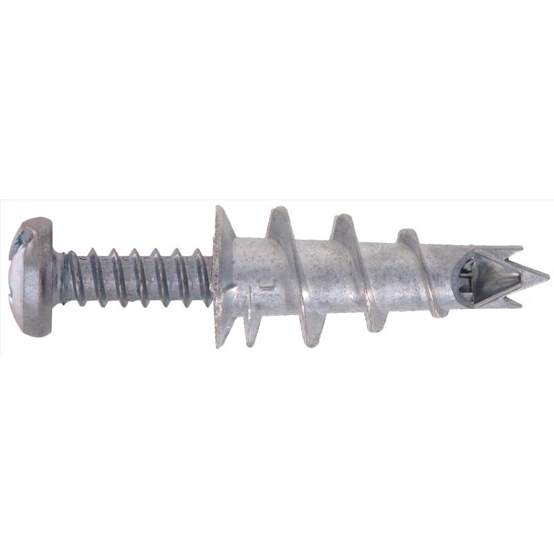 HILLMAN .164 in. D X 1.5 in. L Zinc Pan Head Drywall Anchors 10 pc (Pack of 5)