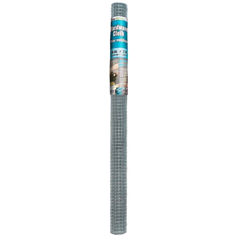 YardGard 36 in. H X 5 ft. L Galvanized Steel Hardware Cloth 1/2 in.