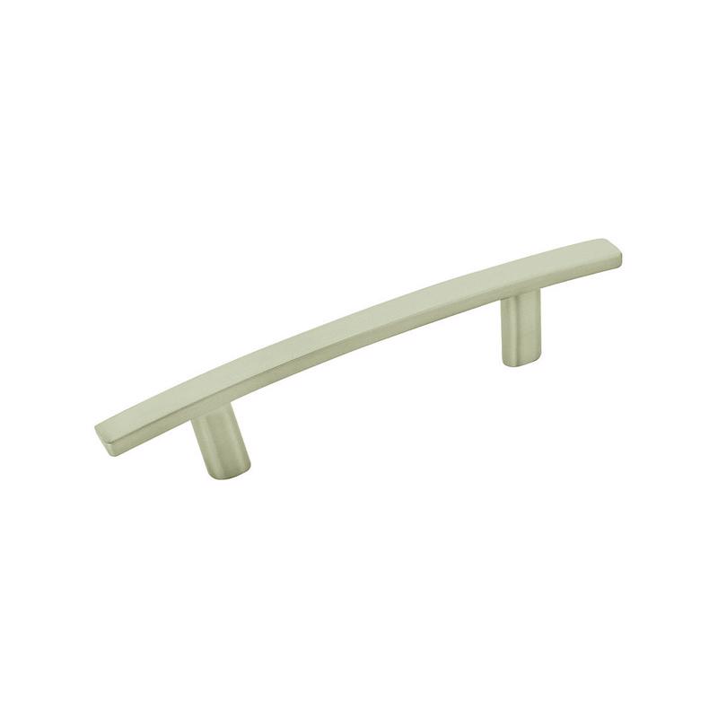 Amerock Cyprus Contemporary Arch Cabinet Pull 3 in. Satin Nickel Silver 1 pk