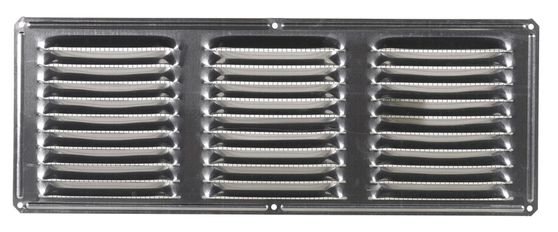 Air Vent 6 in. H X 16 in. L Mill Aluminum Undereave Vent (Pack of 24)