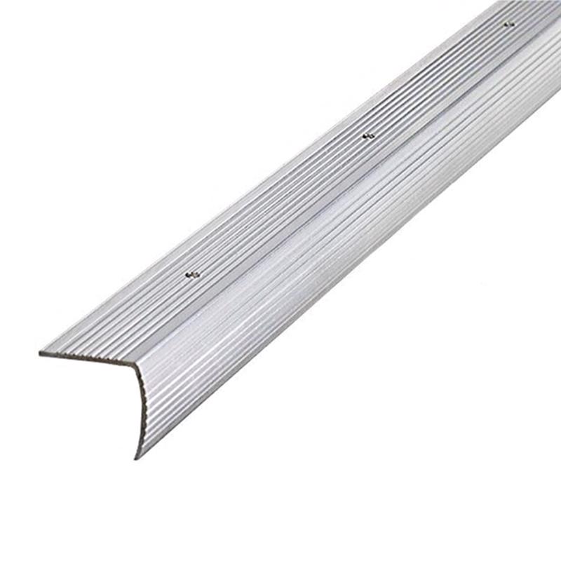M-D Building Products 1.125 in. H X 1.125 in. W X 36 in. L Prefinished Silver Aluminum Stair Edge (Pack of 6)
