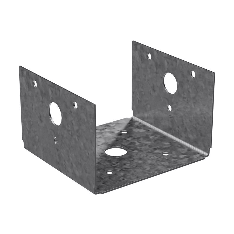 Simpson Strong-Tie ZMax 3.25 in. H X 3.56 in. W 18 Ga. Steel Post Base (Pack of 50)