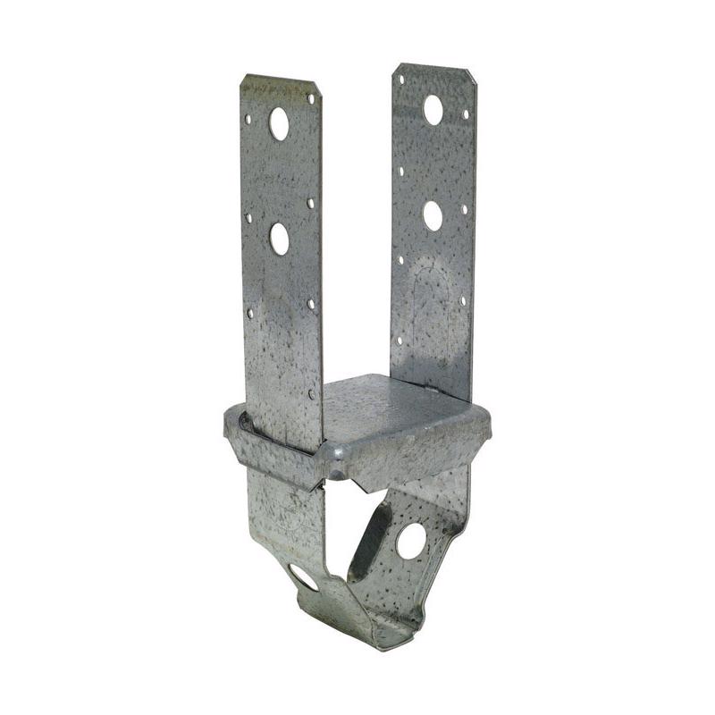 Simpson Strong-Tie ZMax 6.25 in. H X 3.56 in. W 12, 14 Ga. Galvanized Steel Post Base