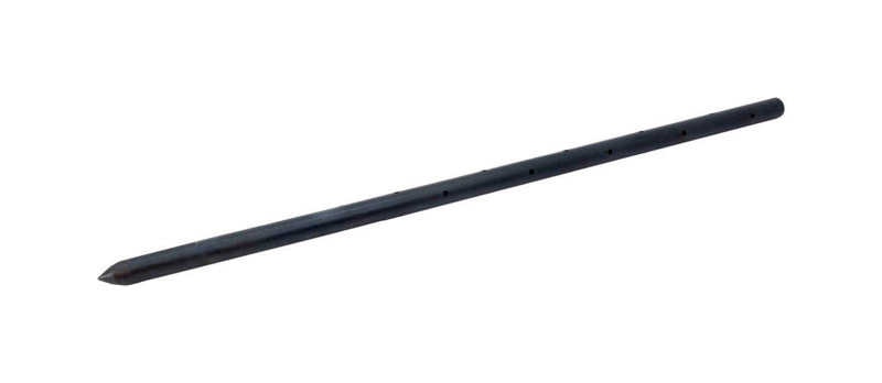 Grip-Rite Metal Round Stake with Holes 3 ft. L X 0.75 in. D (Pack of 10)