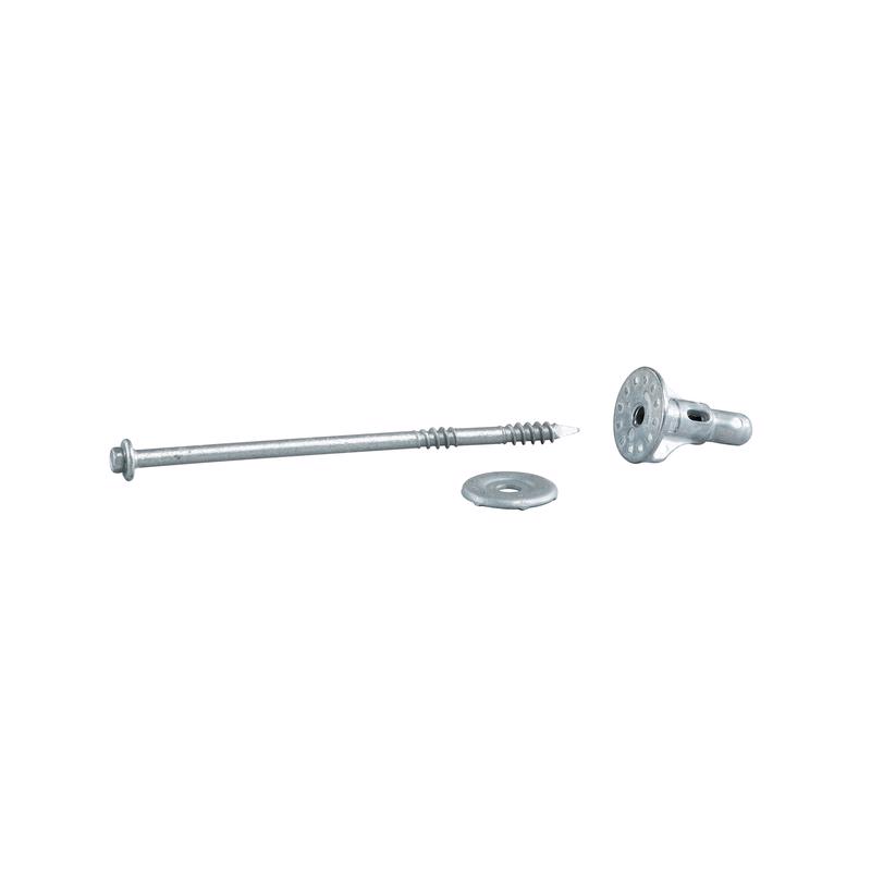 FastenMaster ThruLok No. 8 each X 8 in. L Hex Drive Hex Head Coarse Screw Kit