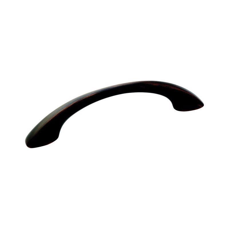 Amerock Contemporary Arch Cabinet Pull 3-3/4 in. Oil Rubbed Bronze Brown 1 pk