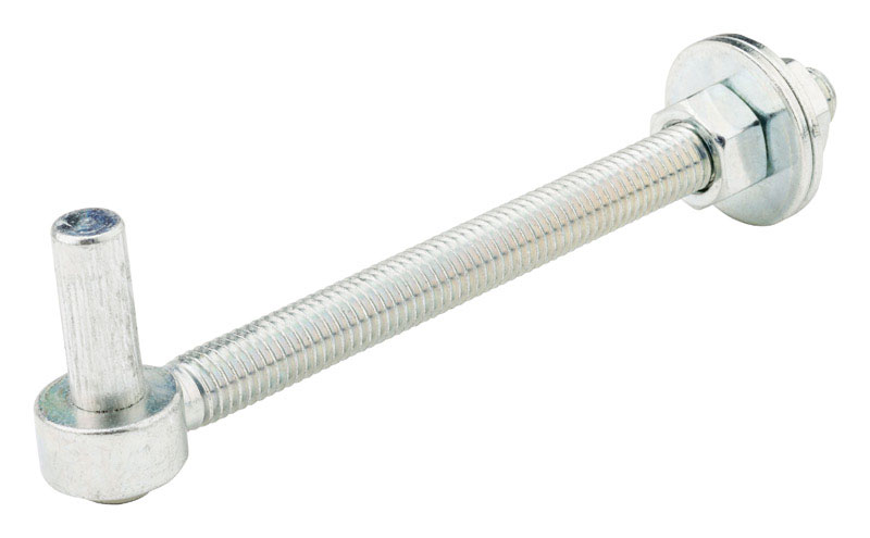 National Hardware Large Zinc-Plated Silver Steel 6.87 in. L Bolt Hook 1 pk
