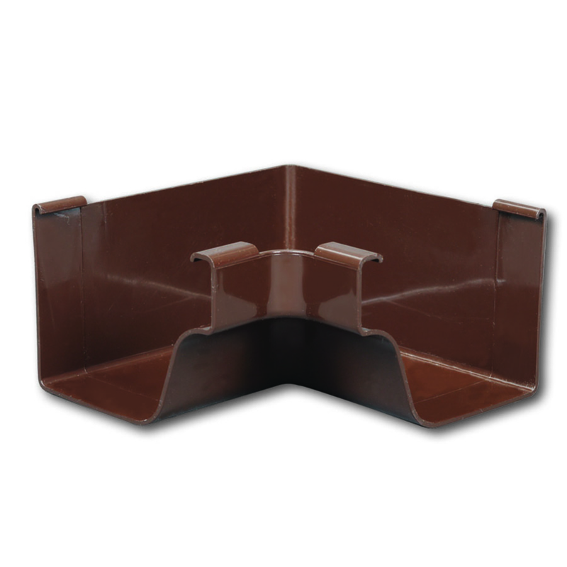 Amerimax 5 in. W X 6.25 in. L Brown Vinyl K Inside Corner (Pack of 5)