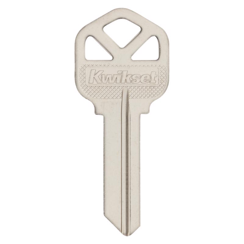 Kwikset Home House/Office Key Blank Single Gold (Pack of 50)