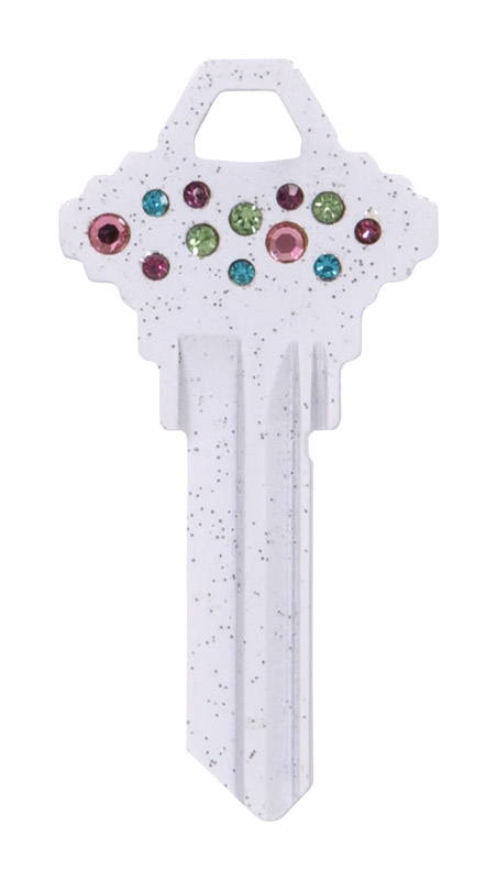 HILLMAN DIVA Confetti House/Office Universal Key Blank Single (Pack of 6)