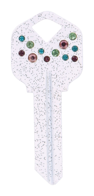 HILLMAN DIVA Confetti House/Office Universal Key Blank Single (Pack of 6)