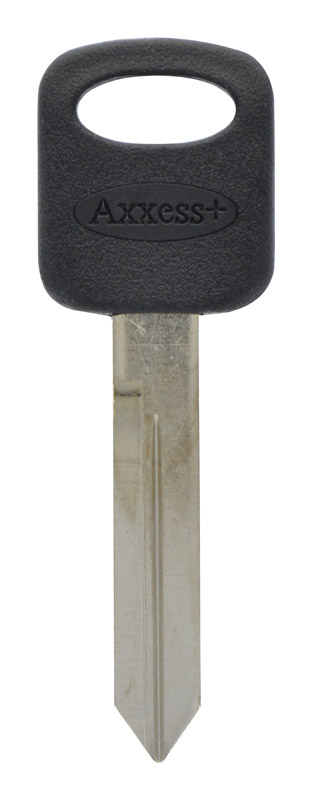 HILLMAN KeyKrafter Automotive Key Blank Double For Ford Black/Silver (Pack of 5)