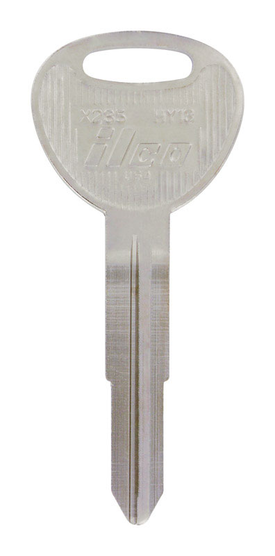HILLMAN KeyKrafter Automotive Key Blank 271 Double For Hyundai Silver (Pack of 4)