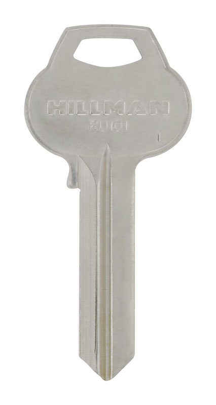 HILLMAN KeyKrafter Universal House/Office Key Blank 192 Single For Corbin-Russwin Locks Silver (Pack of 4)