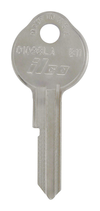 HILLMAN KeyKrafter Automotive Key Blank 181 Single For GM Silver (Pack of 4)