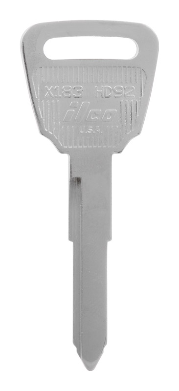 HILLMAN Traditional Key Automotive Key Blank Double For Honda Silver (Pack of 10)